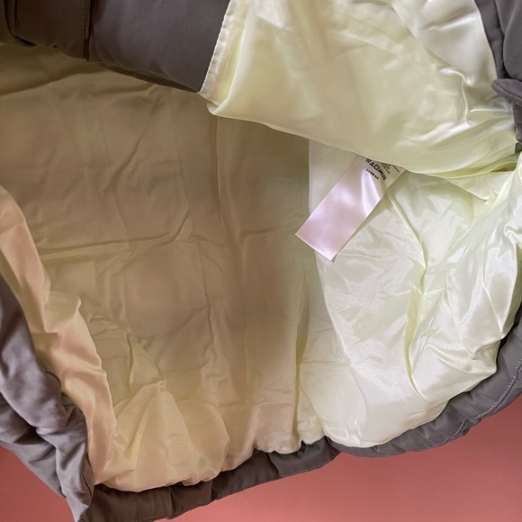 Anthropologie Pilcro NWT Szs XS, SM, L & XL green puffer jacket w/fleece sleeves - Picture 7 of 16